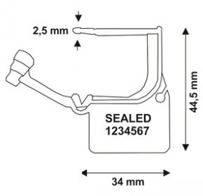 hangslot-verzegeling-calaide-seal-technische-tekening
