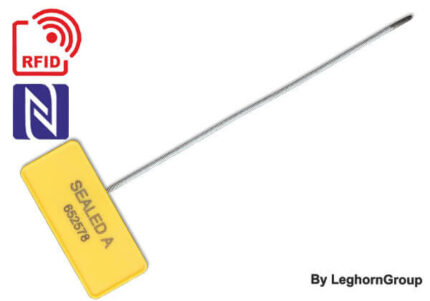 uhf rfid cable seal voor rolcontainer