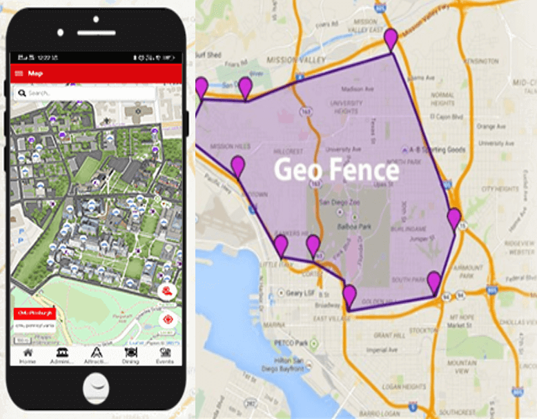 geo fence platform tracking